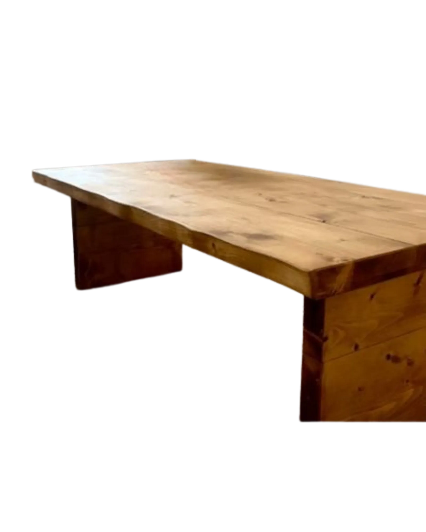 000.013  Wooden Coffee Table Large size - Live edge solid wood