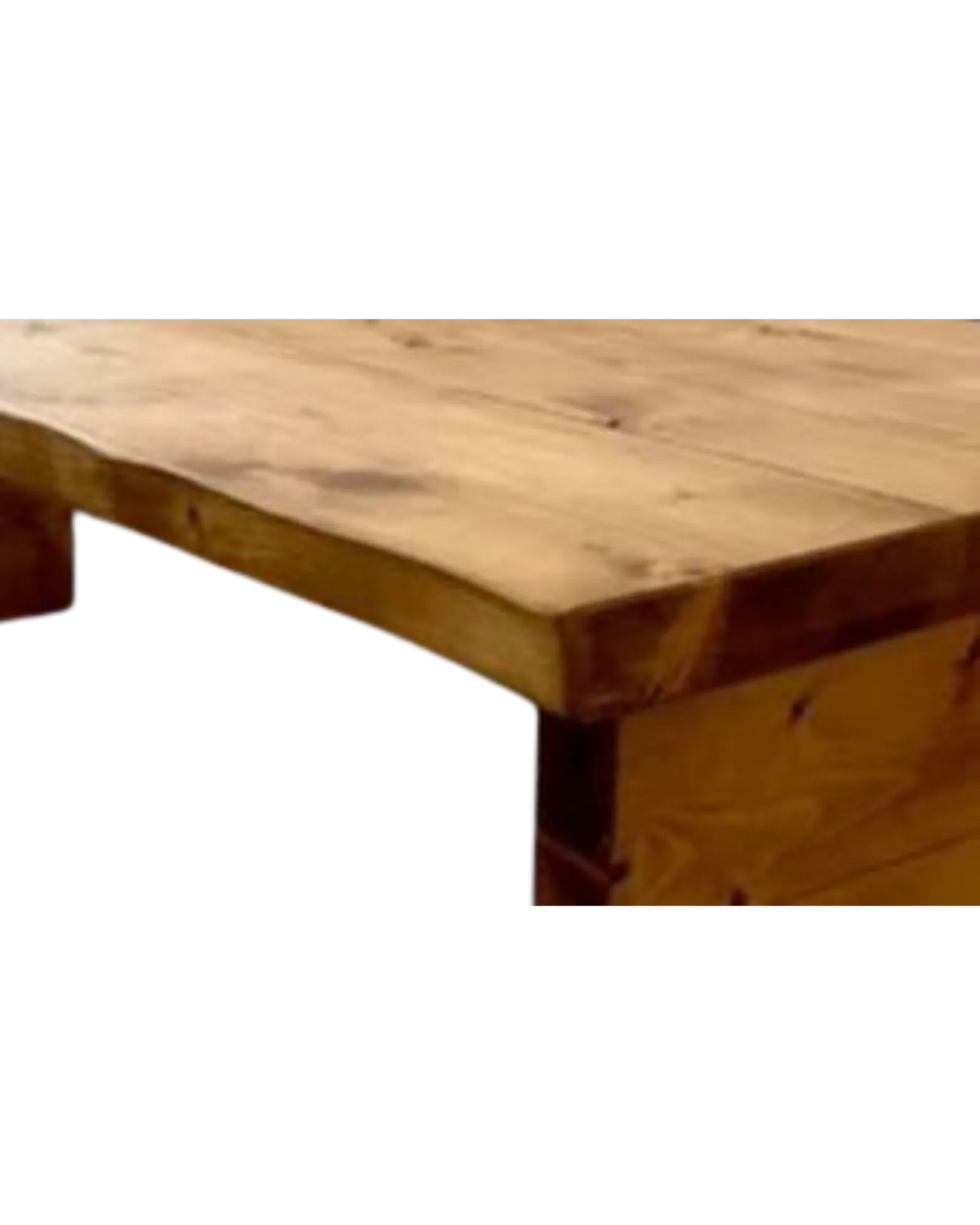 000.013  Wooden Coffee Table Large size - Live edge solid wood