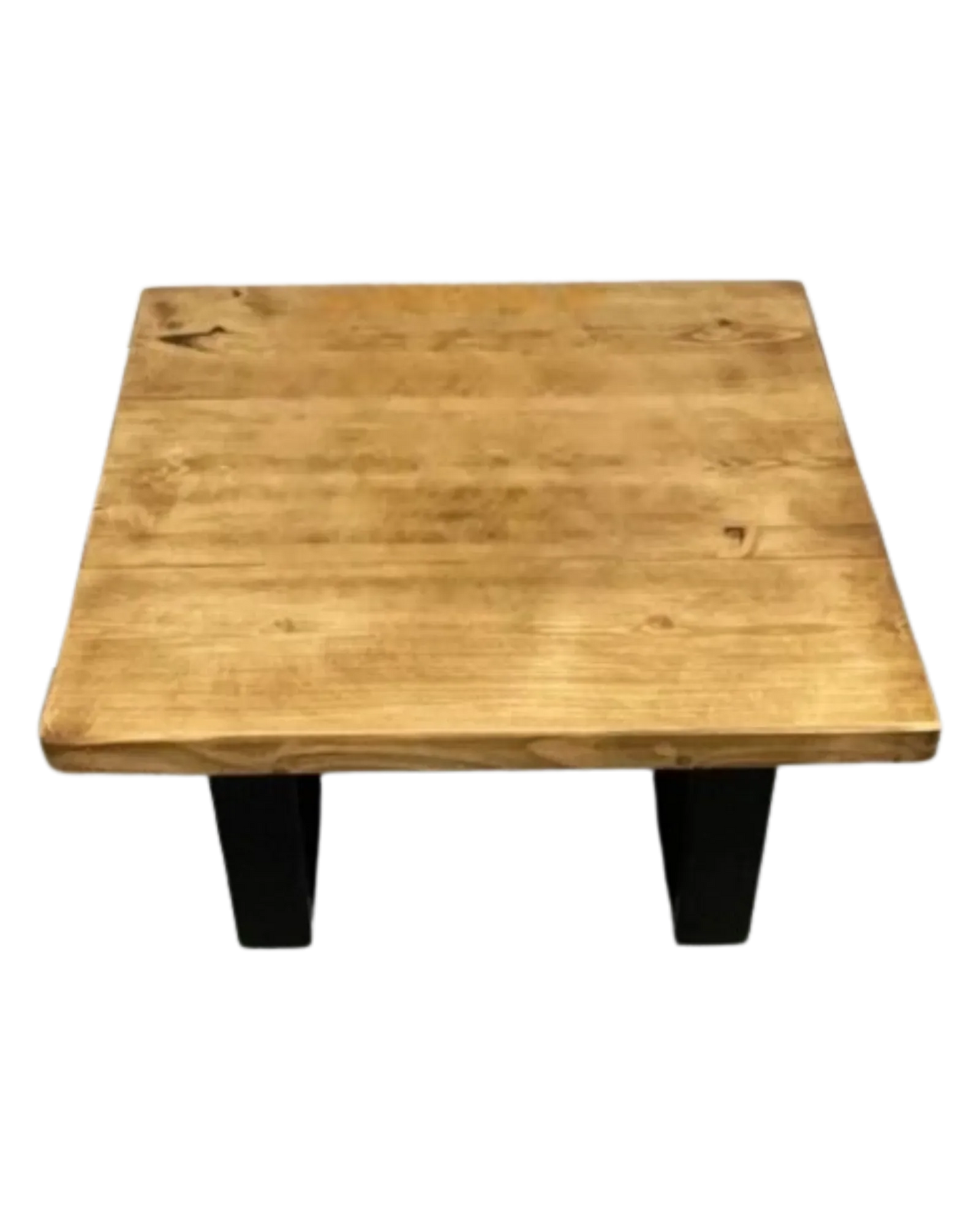 000.020  Square coffee table with square box section legs