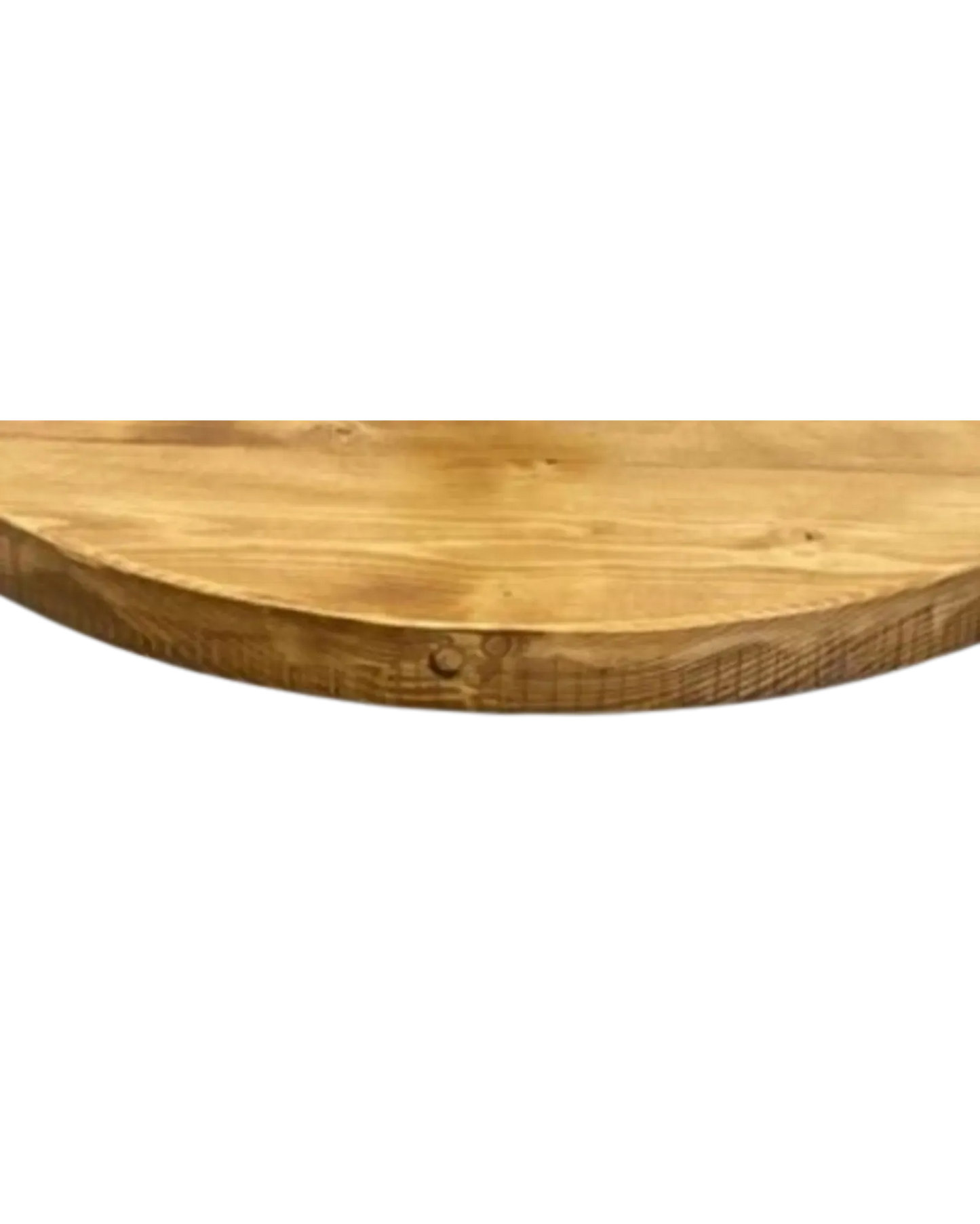 000.022  Round Coffee table with square box section legs