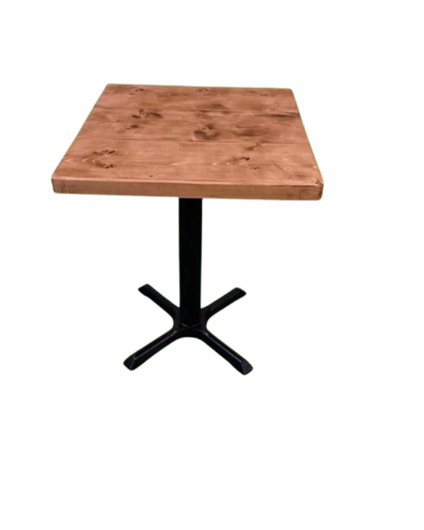 000.030  Square Garden Table - with cast iron base