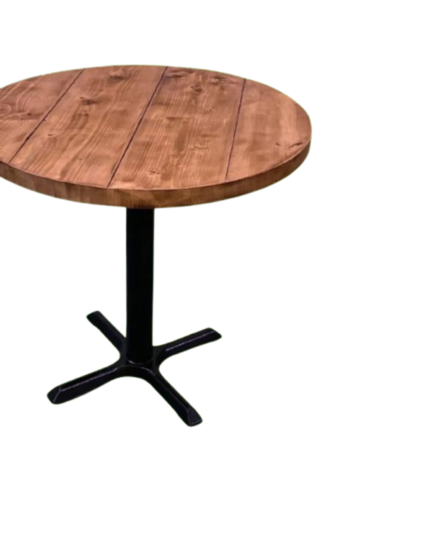 000.078  Round Garden Table - with cast iron base